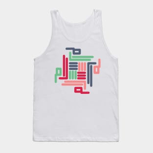 Mandala Art - سلام Tank Top